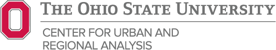 Logo for the Center for Urban and Regional Analysis